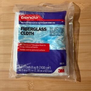 3M BONDO FIBERGLASS CLOTH -  8 sq ft. - 20128- BRAND NEW
